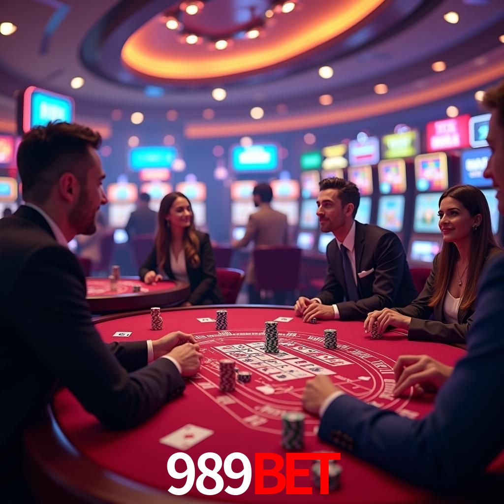 Mesa de Blackjack 989bet